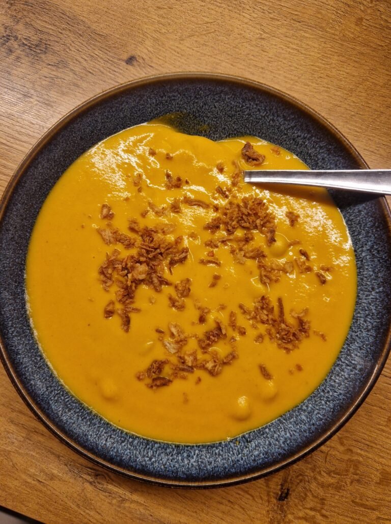 Creamy Sweet Potato & Coconut Soup